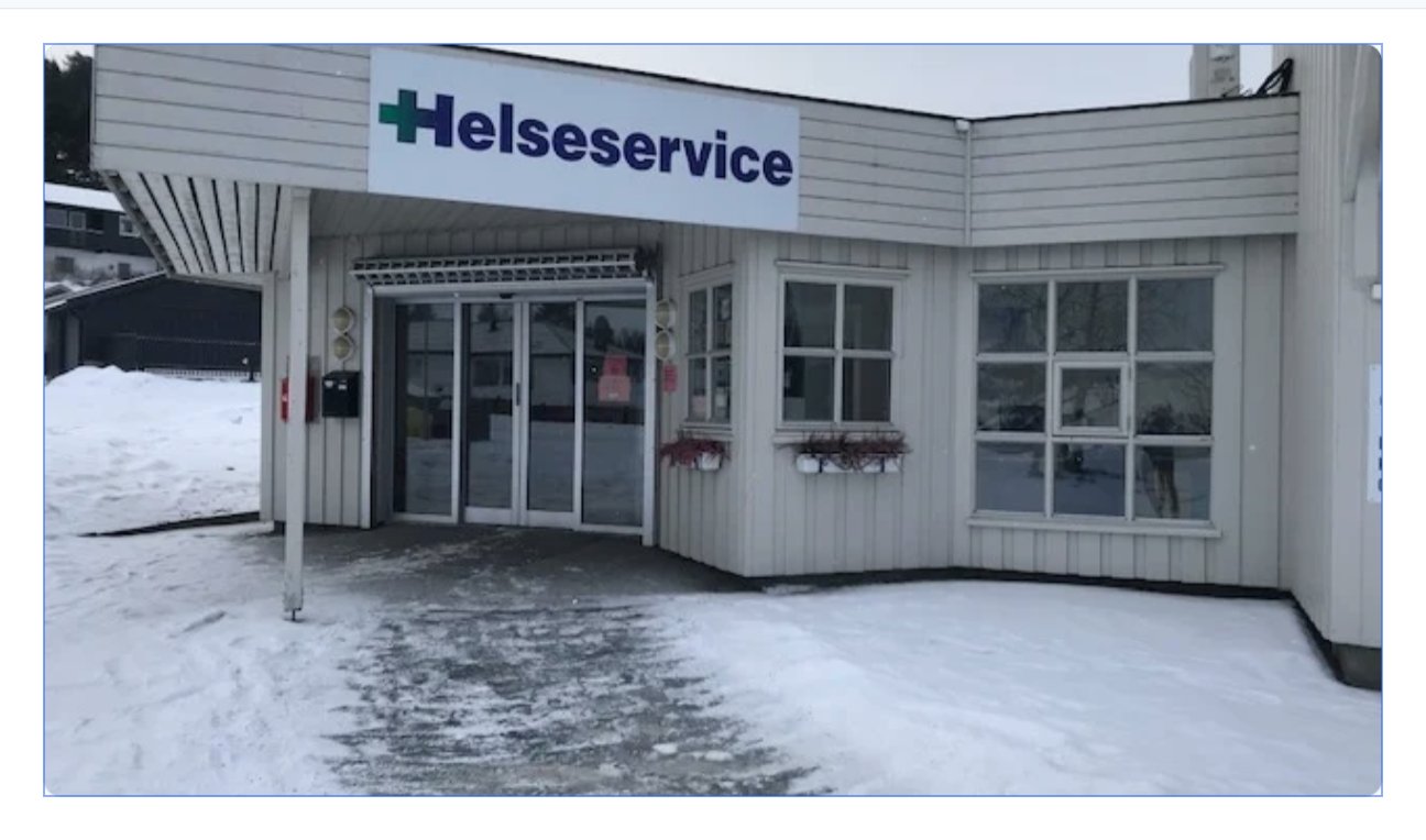 Helseservice-butikken på Balders veg 1 i Steinkjer